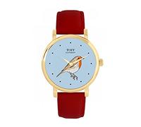 Toff London Robin Bird Watch Ladies 38mm Case 3atm Water Resistant Custom Designed Quartz Movement Luxury Fashionable