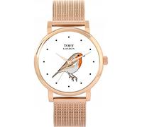 Toff London Robin Bird Watch Ladies 38mm Case 3atm Water Resistant Custom Designed Quartz Movement Luxury Fashionable