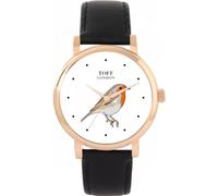 Toff London Robin Bird Watch Ladies 38mm Case 3atm Water Resistant Custom Designed Quartz Movement Luxury Fashionable
