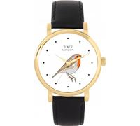 Toff London Robin Bird Watch Ladies 38mm Case 3atm Water Resistant Custom Designed Quartz Movement Luxury Fashionable