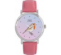 Toff London Robin Bird Watch Ladies 38mm Case 3atm Water Resistant Custom Designed Quartz Movement Luxury Fashionable