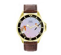 Toff London Robins Bird Mens Wrist Watch 42mm Case Custom Design