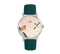 Toff London Robins Bird Watch Ladies 38mm Case 3atm Water Resistant Custom Designed Quartz Movement Luxury Fashionable