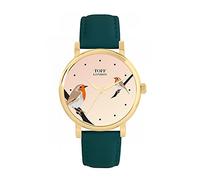 Toff London Robins Bird Watch Ladies 38mm Case 3atm Water Resistant Custom Designed Quartz Movement Luxury Fashionable