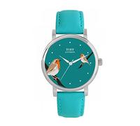Toff London Robins Bird Watch Ladies 38mm Case 3atm Water Resistant Custom Designed Quartz Movement Luxury Fashionable