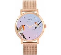 Toff London Robins Bird Watch Ladies 38mm Case 3atm Water Resistant Custom Designed Quartz Movement Luxury Fashionable