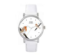 Toff London Robins Bird Watch Ladies 38mm Case 3atm Water Resistant Custom Designed Quartz Movement Luxury Fashionable