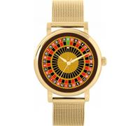 Toff London Roulette Wheel Watch Ladies 38mm Case 3atm Water Resistant Custom Designed Quartz Movement Luxury Fashionable