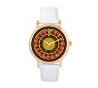 Toff London Roulette Wheel Watch Ladies 38mm Case 3atm Water Resistant Custom Designed Quartz Movement Luxury Fashionable