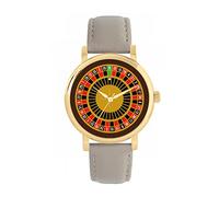 Toff London Roulette Wheel Watch Ladies 38mm Case 3atm Water Resistant Custom Designed Quartz Movement Luxury Fashionable