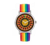 Toff London Roulette Wheel Watch Ladies 38mm Case 3atm Water Resistant Custom Designed Quartz Movement Luxury Fashionable