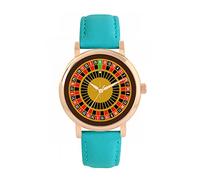 Toff London Roulette Wheel Watch Ladies 38mm Case 3atm Water Resistant Custom Designed Quartz Movement Luxury Fashionable