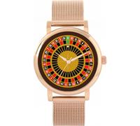 Toff London Roulette Wheel Watch Ladies 38mm Case 3atm Water Resistant Custom Designed Quartz Movement Luxury Fashionable