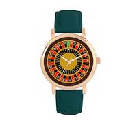 Toff London Roulette Wheel Watch Ladies 38mm Case 3atm Water Resistant Custom Designed Quartz Movement Luxury Fashionable
