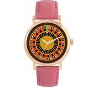 Toff London Roulette Wheel Watch Ladies 38mm Case 3atm Water Resistant Custom Designed Quartz Movement Luxury Fashionable