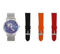 Toff London Scorpio Star Sign Gift Set for Women, Four Strap Options