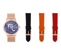 Toff London Scorpio Star Sign Gift Set for Women, Four Strap Options