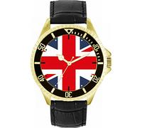 Toff London United Kingdom Flag Mens Wrist Watch 42mm Case Custom Design