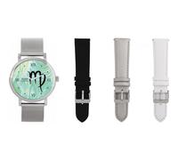 Toff London Virgo Star Sign Gift Set for Women, Four Strap Options