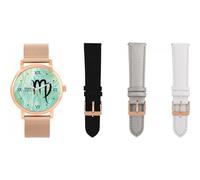 Toff London Virgo Star Sign Gift Set for Women, Four Strap Options
