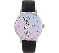 Toff London White and Black Dalmation Dog Watch Ladies 38mm Case 3atm Water Resistant Custom Designed Quartz Movement Luxury Fashionable