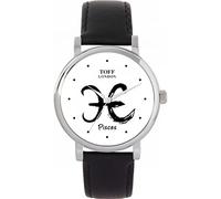 Toff London White Pisces Watch Ladies 38mm Case 3atm Water Resistant Custom Designed Quartz Movement Luxury Fashionable