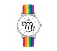 Toff London White Scorpio Watch Ladies 38mm Case 3atm Water Resistant Custom Designed Quartz Movement Luxury Fashionable