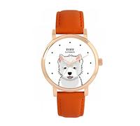 Toff London White West Highland Terrier Head Dog Watch