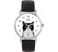 Toff London Women's Cats Watch in Black Toff London Black One Size
