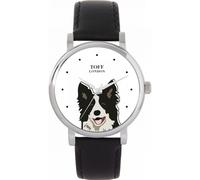 Toff London Women's Dogs Watch in Black Toff London Black One Size