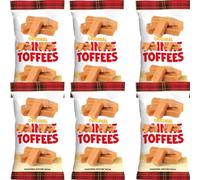 Toffee Bag 110g - Smooth & Creamy Traditional Scottish Toffee | Classic Easter Sweet Treat - mws (6 x Pack)