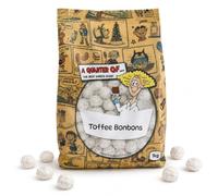 Toffee Bon Bons 1kg - Classic Retro British Sweets | Chewy Toffee Pick & Mix Sweets | Bulk Sweet Shop Bags - A Quarter Of