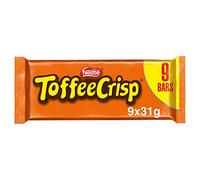 Toffee Crisp Chocolate Bar Multipack, 9 x 31 g