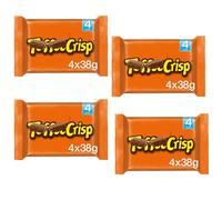 Toffee Crisp Chocolate Crisp Bundle With 124g x pack of 4