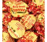 Toffee, Walker's Toffee, Bulk, Multi Size, Wholesale, British, Traditional, Sweet, Treat, Confectionery, Snack (Nutty Brazil, 2.5kg (Bulk Bag))