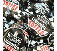 Toffee, Walker's Toffee, Bulk, Multi Size, Wholesale, British, Traditional, Sweet, Treat, Confectionery, Snack (Liquorice Toffee, 1.5kg)