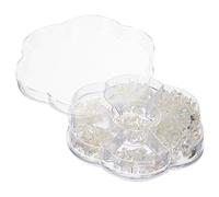 Tofficu 1 Box Bow Nail Gems Nail Decorations Resin Unique Fashion Style Not Easy to Deform Easy to Use for Women DIY at Home Birthday Christmas New Year