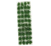 Tofficu 1 Box DIY Miniature Military Model Sand Table Scenery Materials Artificial Grass Clusters for Simulation Landscape Decor Realistic Tuft Scene Decor Scale Model Vegetation