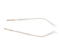 Tofficu 1 Pair Metal Eyeglass Temples Replacement in Golden Alloy with Comfort-Oriented Tips and Secure Fit for Stylish New Look and Sturdy Eyewear Repairs