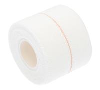 Tofficu 1 Roll White Cotton Sporting Tape for First Aid Use High Adhesive, Compression to Stop Bleeding and Postoperative Control of Swelling, for Sports Injury Treatment