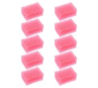 Tofficu 10 Pcs Pink Halloween Makeup Sponge Lightweight and Reusable Practical Sponge for Body and Face Painting Travel Makeup Tool for Scar and Special Effect
