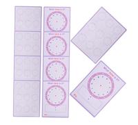 Tofficu 10 Sheets Reusable Telling Teaching Paper for Dual-sided Dry Erase Clock Practice Sheets with Analog and Digital Exercises Portable Early Math Learning Tool for Homeschool and