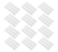 Tofficu 100 Sheets Black Temporary Tattoo Stickers for Face and Eyes, Paper Material with Easy Application and Versatile Decorative Use, for Party and Cosplay, Natural Look Beauty Spot