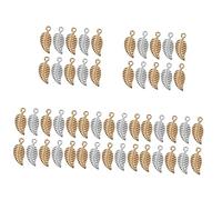 Tofficu 1000pcs Antique Leaf Charms Alloy Pendants for Jewelry Making Beautiful Tree Leaves Beads for Earrings Necklaces Bracelets Hair Accessories and Crafts