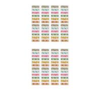 Tofficu 100pcs Breathable Bandages Cute Strips for Outdoor Daily Use Multi-Colored First Aid Plasters