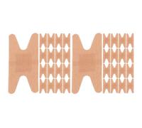 Tofficu 100pcs Breathable Joint Large Square Finger Tip Plasters Flexible Adhesive for Skin Protection and Fast Healing