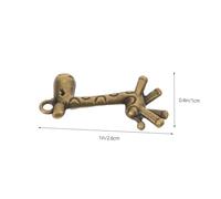 Tofficu 100pcs Cute Giraffe Charms Alloy Pendants Retro Vintage Style DIY Jewelry Making Accessories for Necklace Bracelet Crafting Supplies