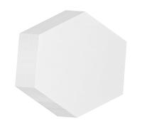 Tofficu 100pcs Paper Quilting Templates for DIY Patchwork Sewing English Paper Piecing Shapes Handmade Sewing Craft Tools for Quilting Projects