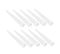 Tofficu 100pcs Plastic Caulking Nozzles Replacement Tips for Silicone Sealant Professional Joint Filler Applicators with Easy Installation Pressure Resistant Suitable for Bathroom Kitchen
