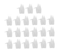 Tofficu 100pcs White Origami Paper Cranes Premade Folded DIY Crane Streamers Wedding Party Decor Photo Props Party Favors Origami Desktop Decoration